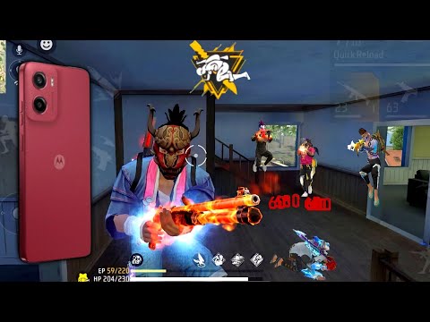 📲🦇 FreeFire Moto G05 ⚡ Settings ⚙️ 90% Headshot Rate ❤⚡ Default Dpi 392° 🥵 120Hz 🔥