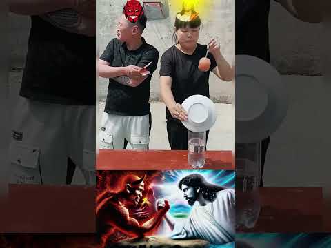 👼 Jesus VS 😈 Satan. #jesus #god #foryou #yeshu #viral #christ #respect