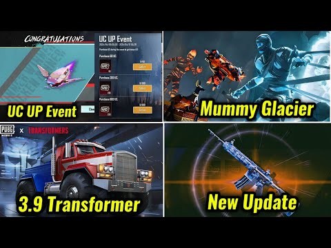 Best 🚨UC UP Event Date | Mummy Glacier set new look | 3.9 Transformer Speed Drift | M4 new update