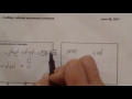 Exponent Rules and Simplification