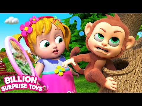 Día de juego de bádminton para hermanas | Badminton game day for siblings - Kids Outdoor Cartoons
