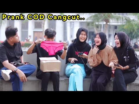 PRANK COD CEL4NA DALAM.. AUTO NGAKAK