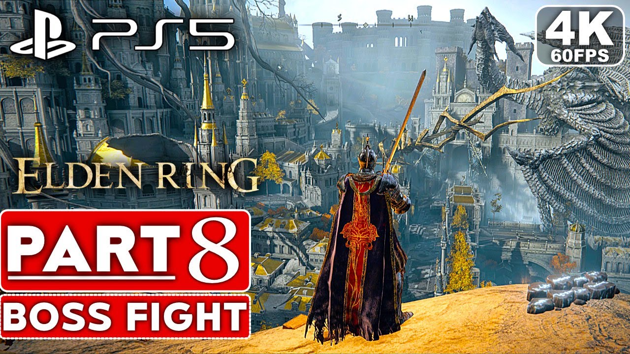 ELDEN RING Gameplay Walkthrough Part 8 BOSS FIGHT FULL GAME