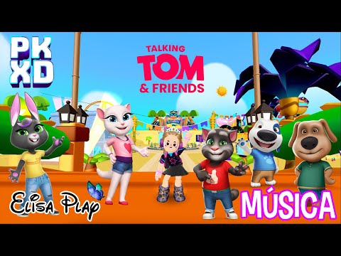 TALKING TOM E AMIGOS NO PK XD - MÚSICA - PK XD