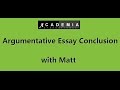 Understanding Argumentative Essay Structure