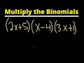 Multiplying and Combining Terms