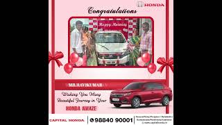 Every Delivery, A New Beginning with Capital Honda! 🌟🚗