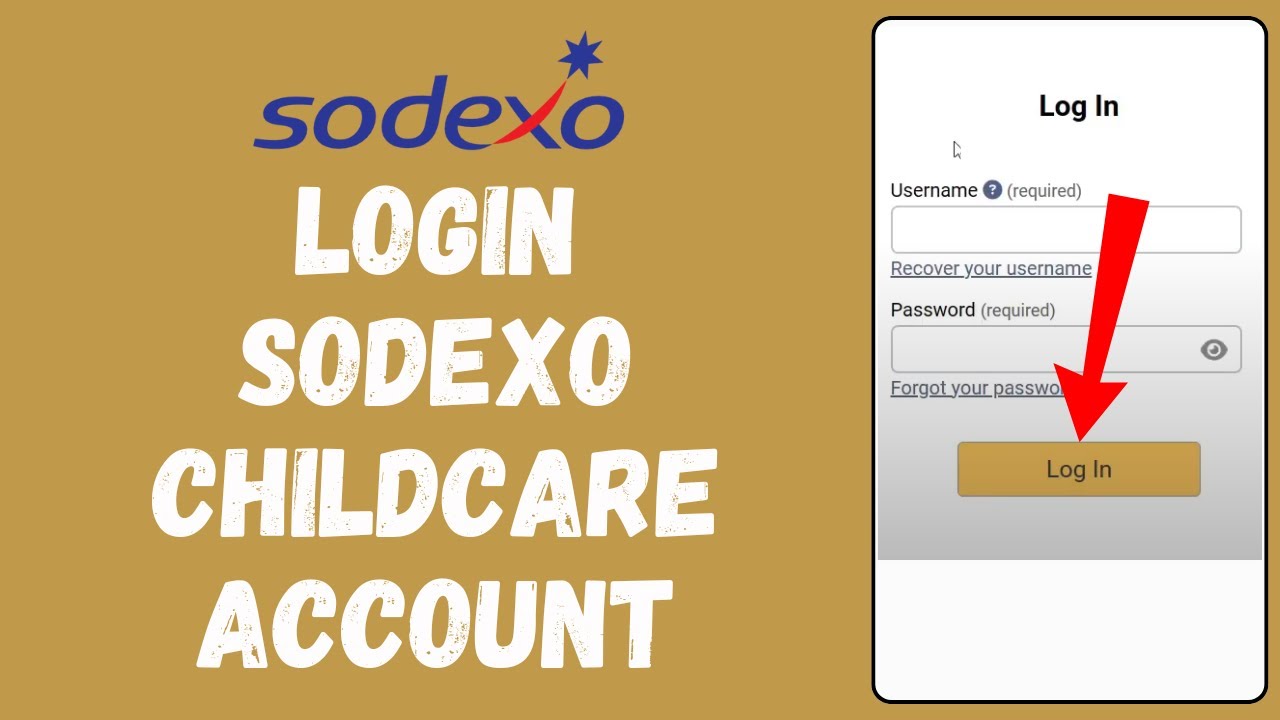 Sodexo Childcare Login  UK 2024