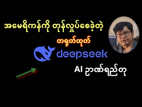 အမေရိကန်ကို တုန်လှုပ်သွားစေတဲ့ တရုတ်ဥာဏ်ရည်တု DeepSeek AI နည်းပညာ - ဘာလဲ ဘယ်လဲ - ရှင်းလင်းတင်ပြချက်