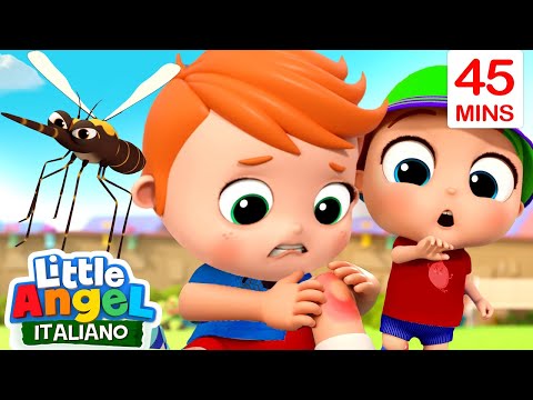 Mamma mi Prude il Braccio! 🪰🧼 Cartoni Animati Con Gianni Piccino - Little Angel Italiano