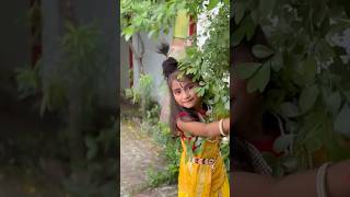 Krishna N Radha Ko Pakda Akele | Makhan Chor | Chhoti Bahu Naina | #krishna #shorts #viral