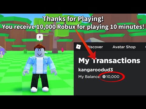 HOW TO EARN 10,000 ROBUX IN 10 MINUTES! 