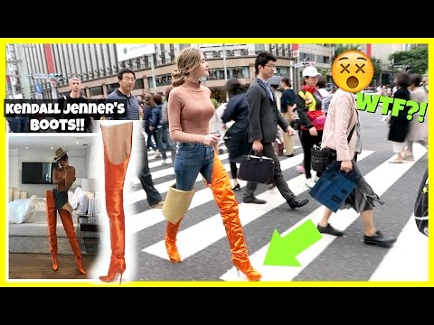 I Wore Kendall Jenner's Boots For A Day