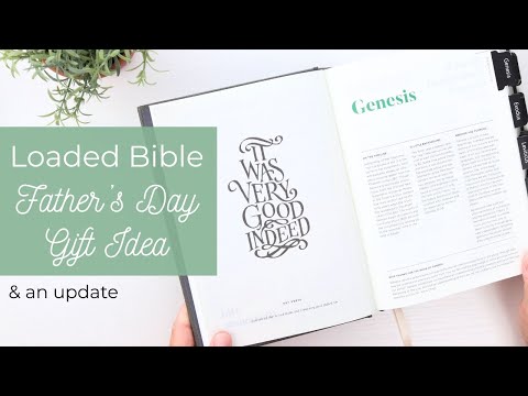 Make a Loaded Bible for Father's Day