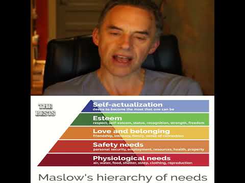 What's Wrong with Maslow's Hierarchy of Needs? | Jordan Peterson