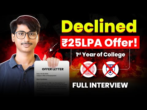 No IIT or NIT - Still Cracked AI, Startups & CTO Role at 20! 🔥 | (Full Podcast)