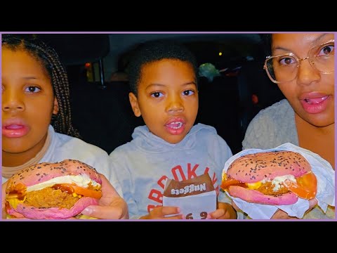 BURGER KING MUKBANG | new squid game burgers