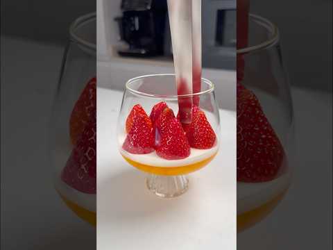 Part 84 | aesthetic fruit jelly ๐๐ซ๐ #asmr #dessert #jelly #fruitjelly #sweet
