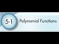 Understanding Polynomial Functions Concepts