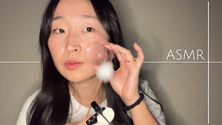 ASMR ~ facial touching, measuring, rubbing, poking🥱💤（Kind of RP)