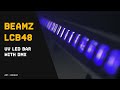 BeamZ LCB48 LED UV Light Bar