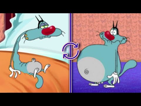 हिंदी Oggy and the Cockroaches 🔄 परिवर्तन  Hindi Cartoons for Kids