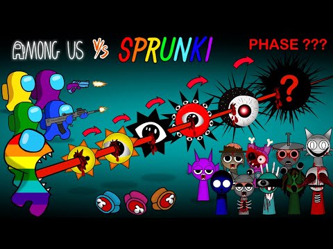 Among Us Skewers Multiple Mr.Sun Phase 1- ? | PEANUT ANIMATION FUNNY