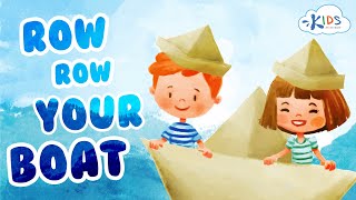 Row Row Row Your Boat Song | Bedtime Lullaby