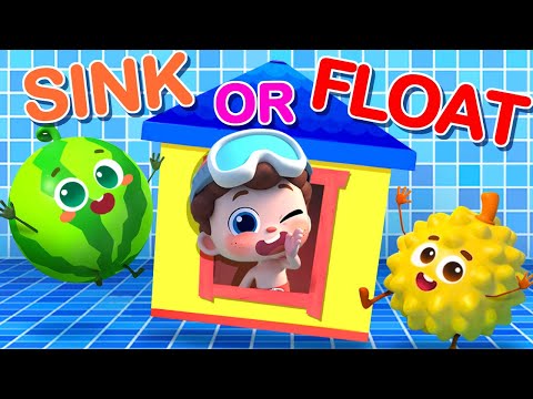 Sink or Float, Baby? | Ten in the Bed Song | Educational | Nursery Rhymes & Kids Songs | BabyBus