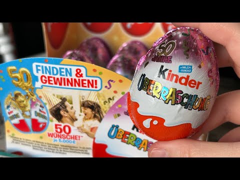 Kinder surprise 50 years collection / 5000€ golden figurine ?