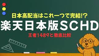 【楽天日本版SCHD】日本株高配当はこれで完結？1489との比較で見えた圧倒的な増配力 #楽天日本版SCHD #1489 #高配当株 #新nisa