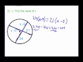 Exploring Linear Relationships in Circles