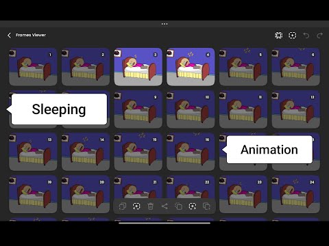 How to make Shortcut Sleeping 💤 Animation | 5-Second Animation  Live Stream