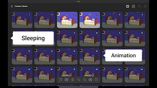 How to make Shortcut Sleeping 💤 Animation | 5-Second Animation  Live Stream