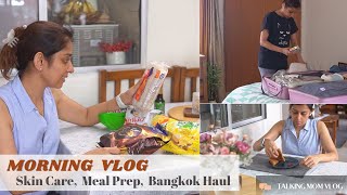 Indian Homemaker Morning Vlog 🏡| Meal Prepping, Skincare, Nykaa Haul & Shopping Haul| Lifestyle Vlog