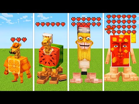 Which New Italian Brainrot Animals is Stronger? - Minecraft Battle
