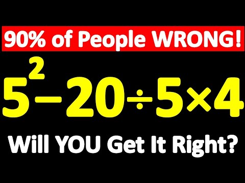 90% of People Get This Tricky Math Question WRONG! Will YOU Get It Right? 🧠