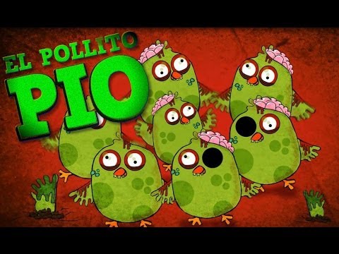 El Pollito Pio Zombie en Halloween