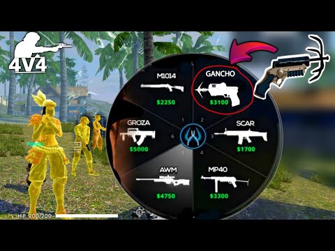 NUEVO MODO 4vs4 GANCHO Y NUEVAS ARMAS EN LA TIENDA DELA  PROXIMA ACTUALIZACIÓN........SE VIENE