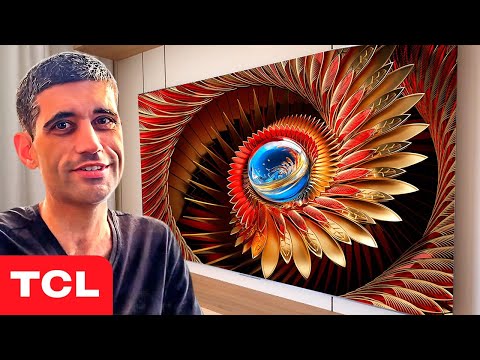 Minha nova TV GIGANTE, unboxing TCL QD-Mini LED TV C8K
