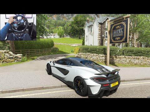 McLaren 600LT - Forza Horizon 4 | Logitech g29 gameplay