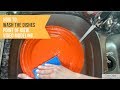 Dishwashing Process Steps