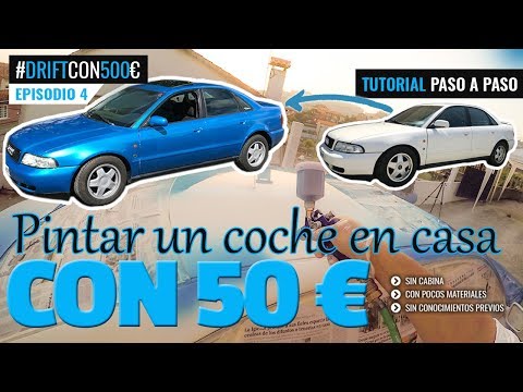 ¿PINTAR UN COCHE en casa? ¡Con SÓLO 50€ de materiales! |# DriftCon500€ Ep. 4