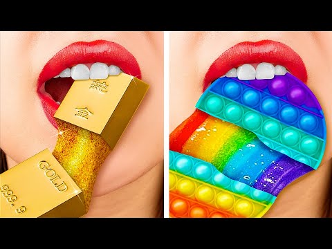 Богатая еда vs бедная еда
