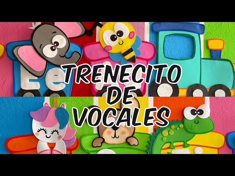 DIY: Las VOCALES // Material escolar // salón de clases #backtoschool