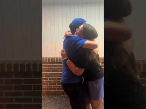 Long distance relationship surprise meeting #surprise