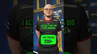 How many cases do the pros open?