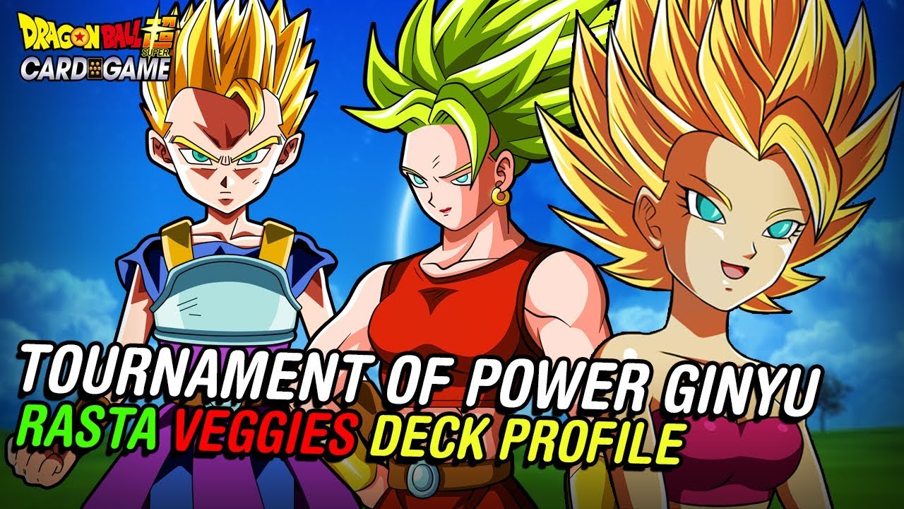 ToP GINYU W/ RASTA (R/Y/G) VEGGIES DECK PROFILE! | DBS CCG