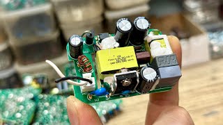 Nguồn 24v không vỏ nhỏ gọn vào rất nhiều việc - giá thì khỏi phải nghĩ ae ạ ! 