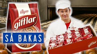 SÅ BAKAS GIFFLAR | Lever en Dag i Pågens Enorma Bageri!